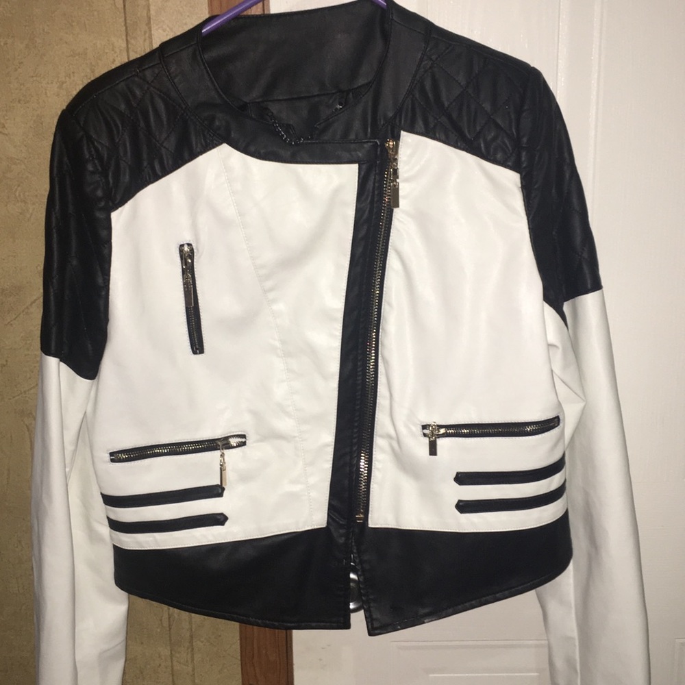 Leather jacket